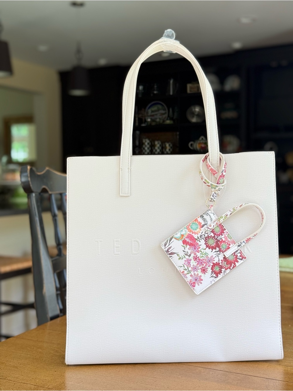 Ted Baker Pale Lilac Textured Tote